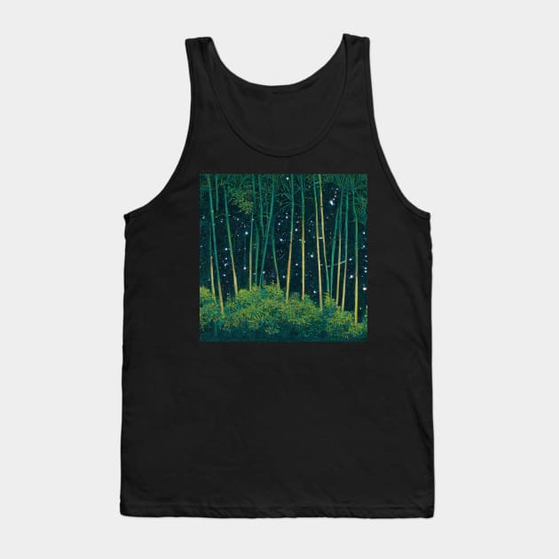 A forest of bamboo and stars Tank Top by etherElric